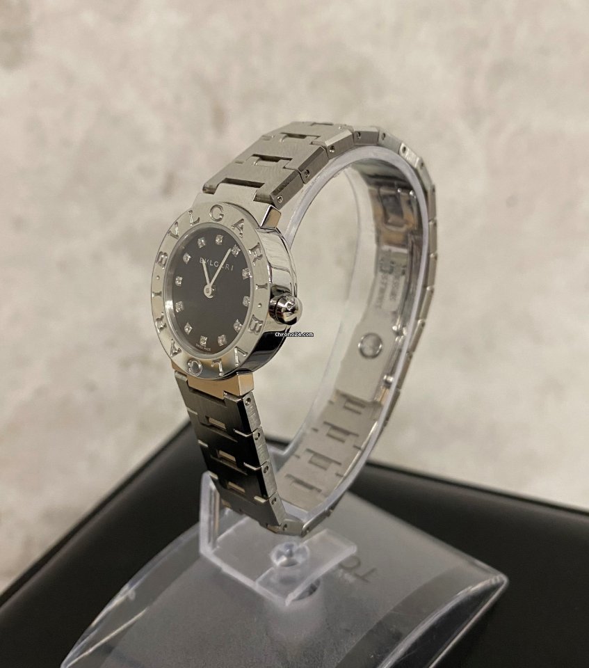 IMG_9081 Bulgari Bulgari Womens watch Quartz Steel BB23SS Replica 6