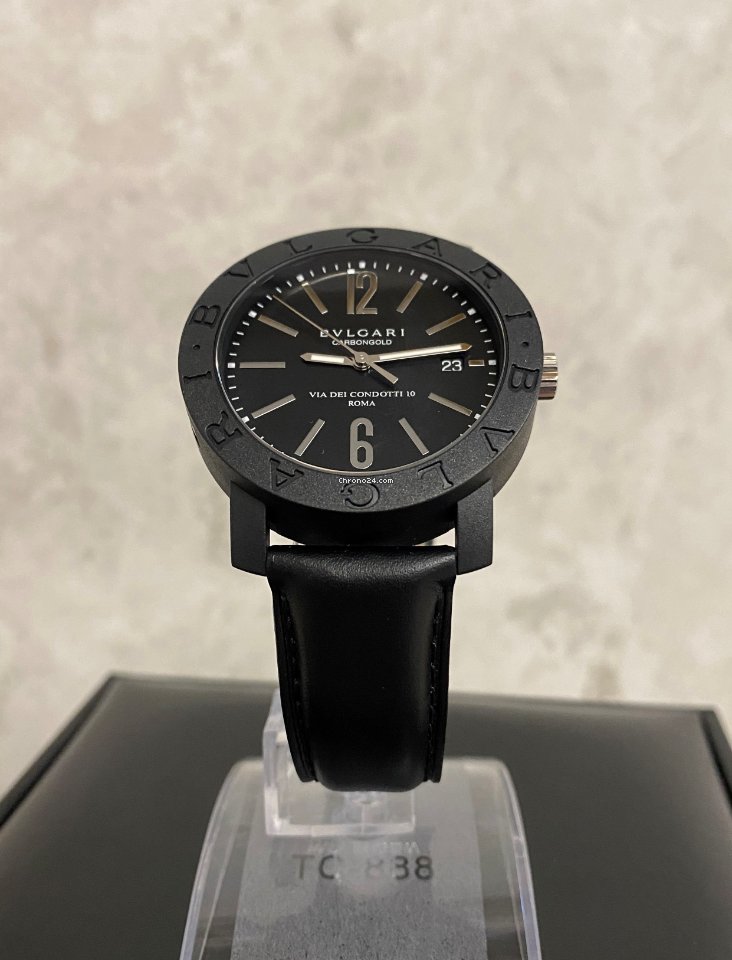 IMG_9081 Bulgari Bulgari Mens watch Unisex Automatic Carbon BB40CL Replica 6