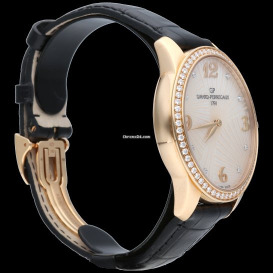 IMG_9081 Girard Perregaux Cats Eye Womens watch Automatic Rose gold 80493D52A763-CK6A Replica 6