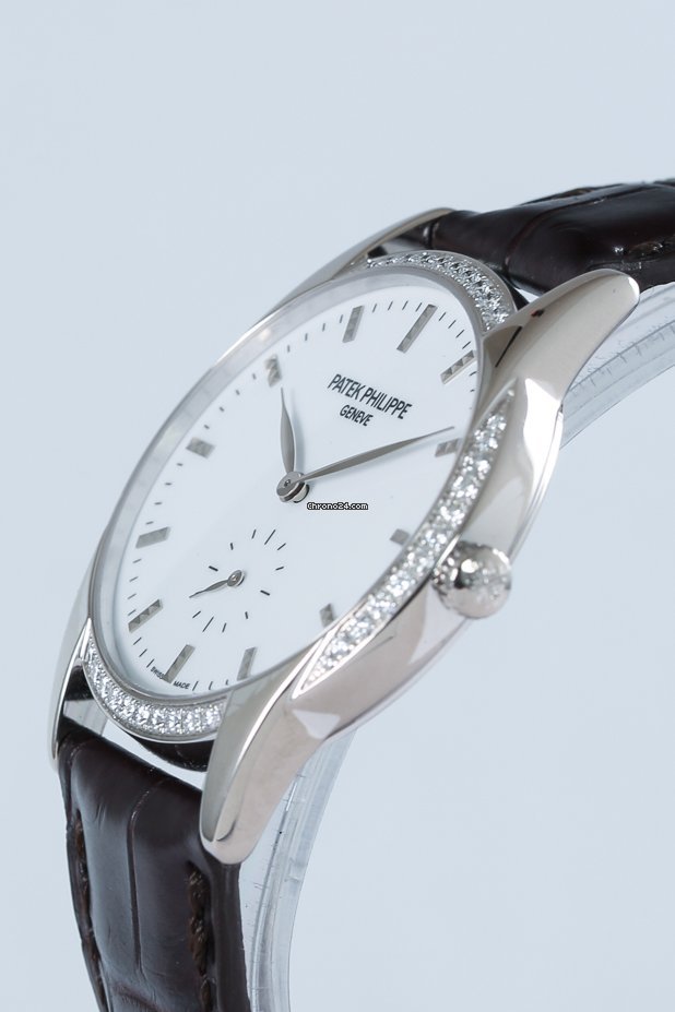Patek Philippe Calatrava Womens watch Manual winding White gold 7122 200G-001 Replica 6