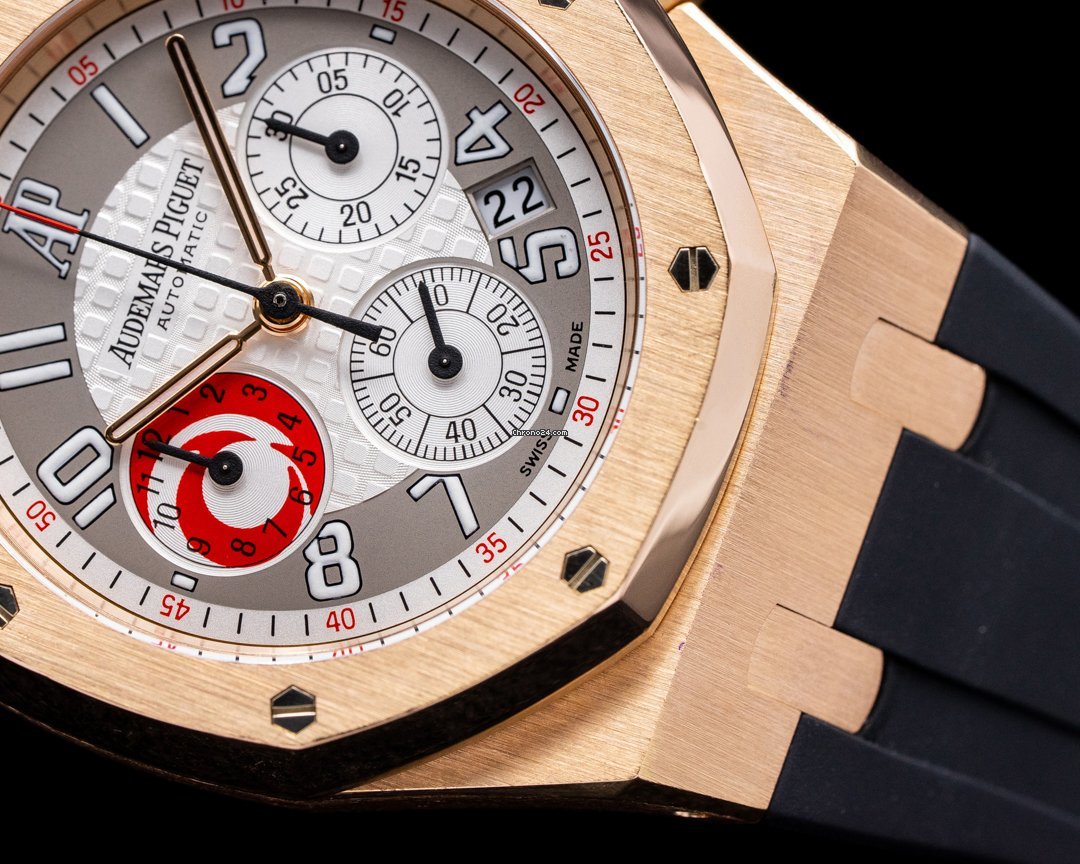 IMG_9081 Audemars Piguet Royal Oak Chronograph Mens watch Unisex Automatic Steel 25979OR.0.0002CA.01 Replica 6