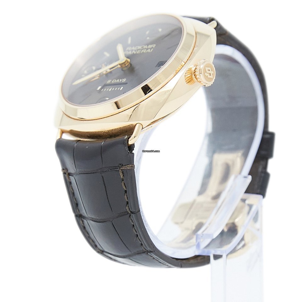 Panerai Special Editions Mens watch Unisex Manual winding Rose gold PAM 00395 Replica 6