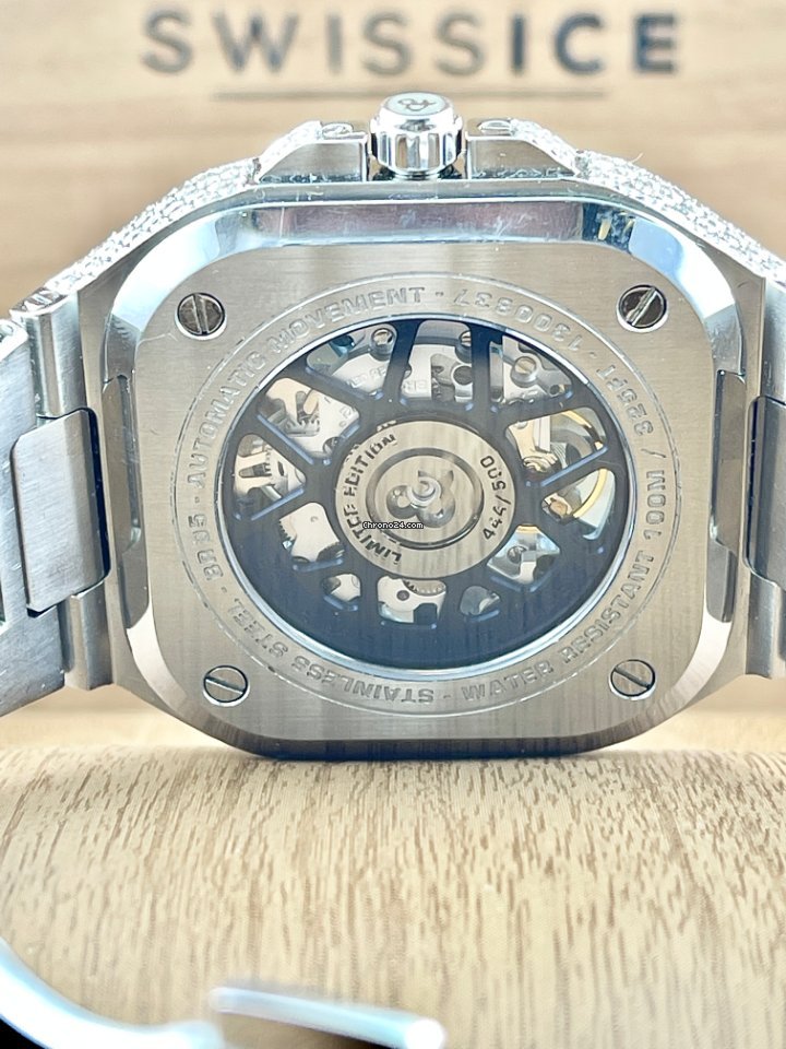 IMG_9081 Bell & Ross BR 05 Mens watch Unisex Automatic Steel BR05A-BLU-SKST SST Replica 6