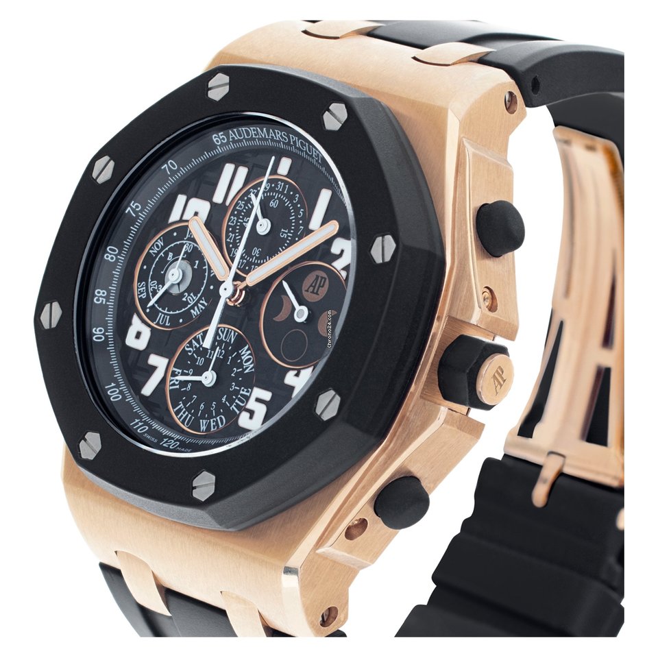 Audemars Piguet Royal Oak Offshore Mens watch Unisex Automatic Rose gold 26262OK.OO.D002CA.01 Replica 6