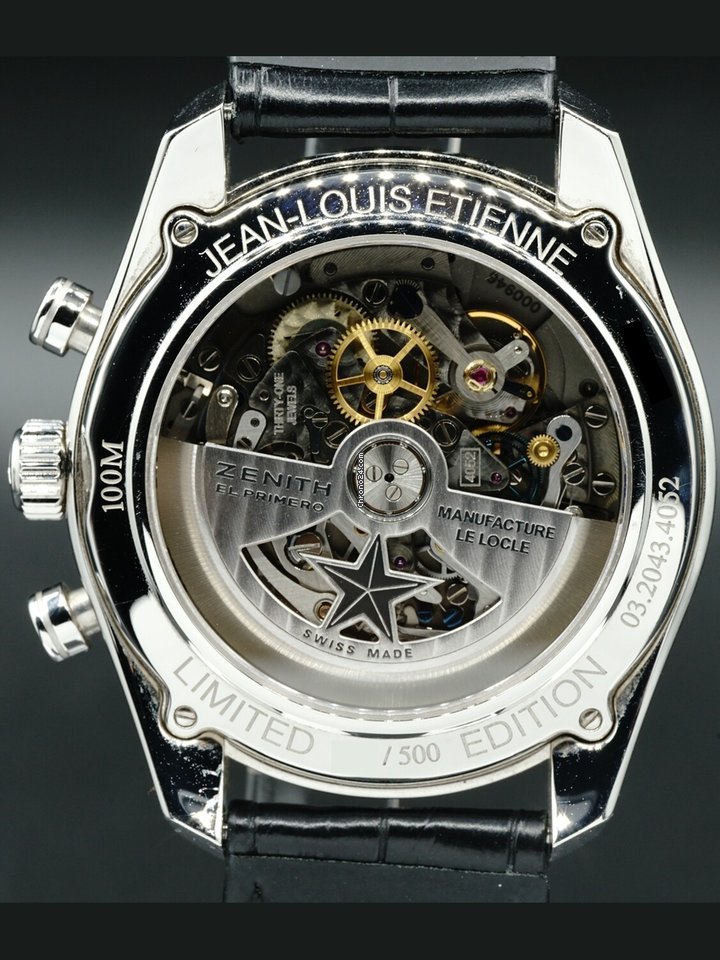 Zenith El Primero Mens watch Unisex Automatic Steel 03.2043.4052 Replica 6