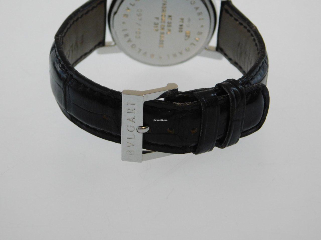 IMG_9081 Bulgari Mens watch Unisex Quartz Platinum AT 35 PL Replica 6