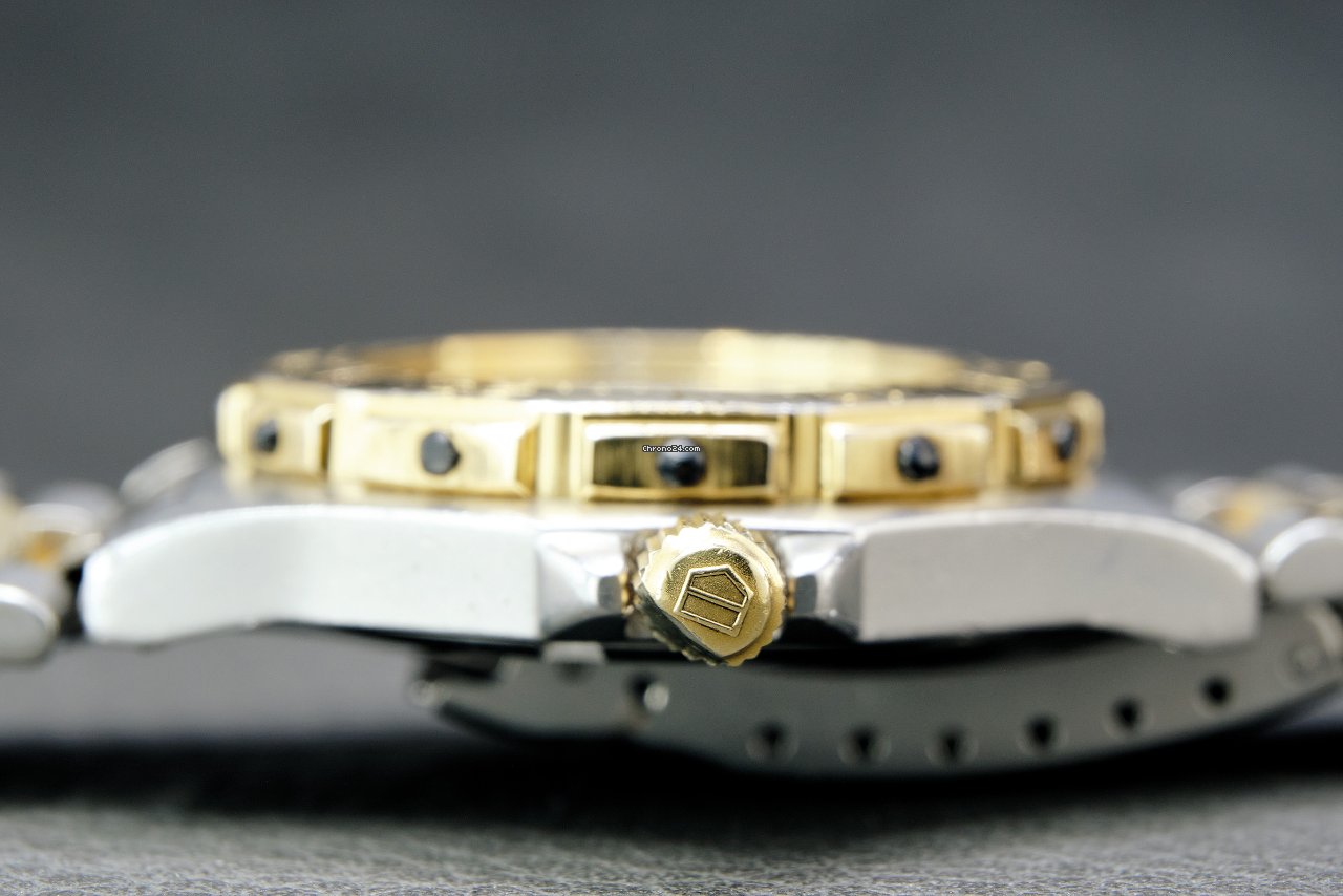 IMG_9081 TAG Heuer Mens watch Unisex Quartz Gold Steel Tag Heuer 3000 Professional 200m - 934.213 | 1980s Replica 6