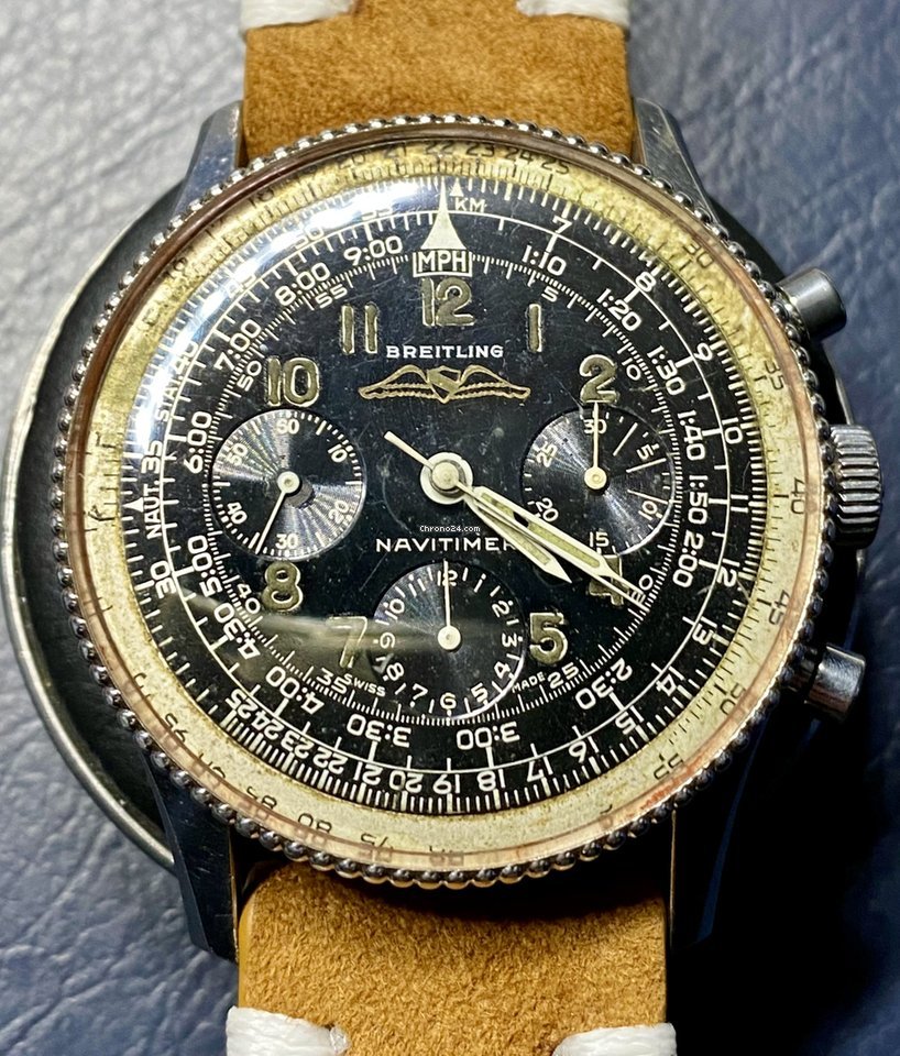 Breitling Navitimer Mens watch Unisex Manual winding Steel 806 AOPA Replica 6