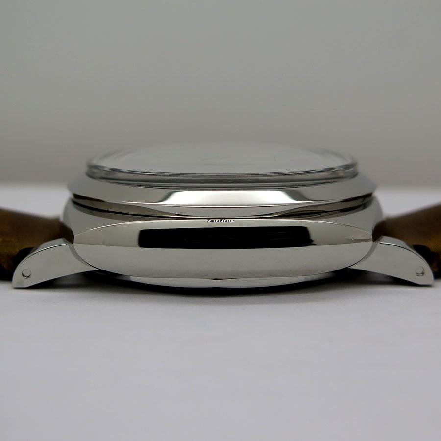IMG_9081 Panerai Luminor 1950 Mens watch Unisex Manual winding Steel PAM 557 Replica 6
