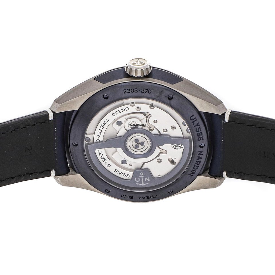 IMG_9081 Ulysse Nardin Freak Mens watch Unisex Automatic Titanium 2303-270 03 Replica 6
