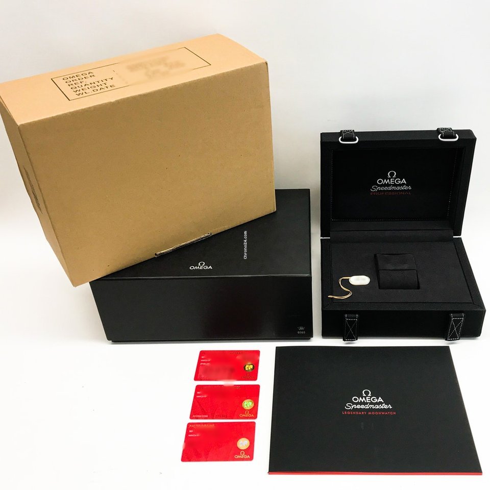 Omega Speedmaster Professional Moonwatch Mens watch Unisex Manual winding White gold 310.60.42.50.02.001 Replica 6