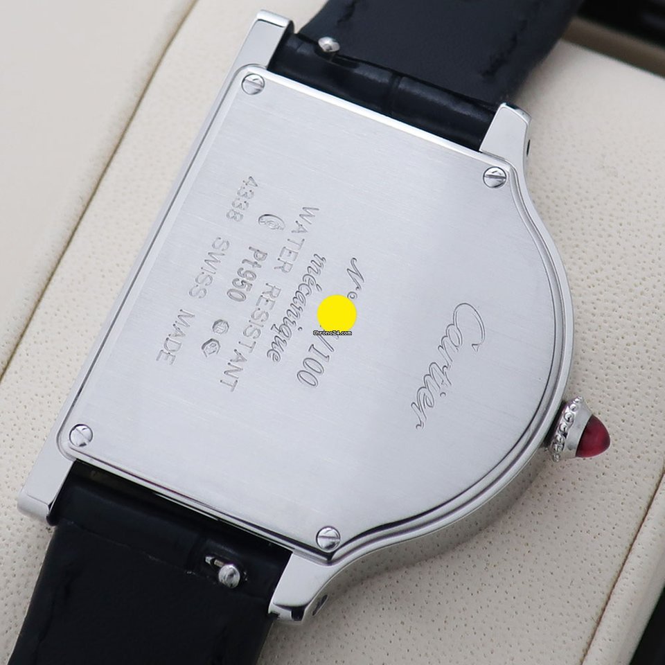 Cartier Mens watch Unisex Manual winding Platinum WGCC0004 Replica 6