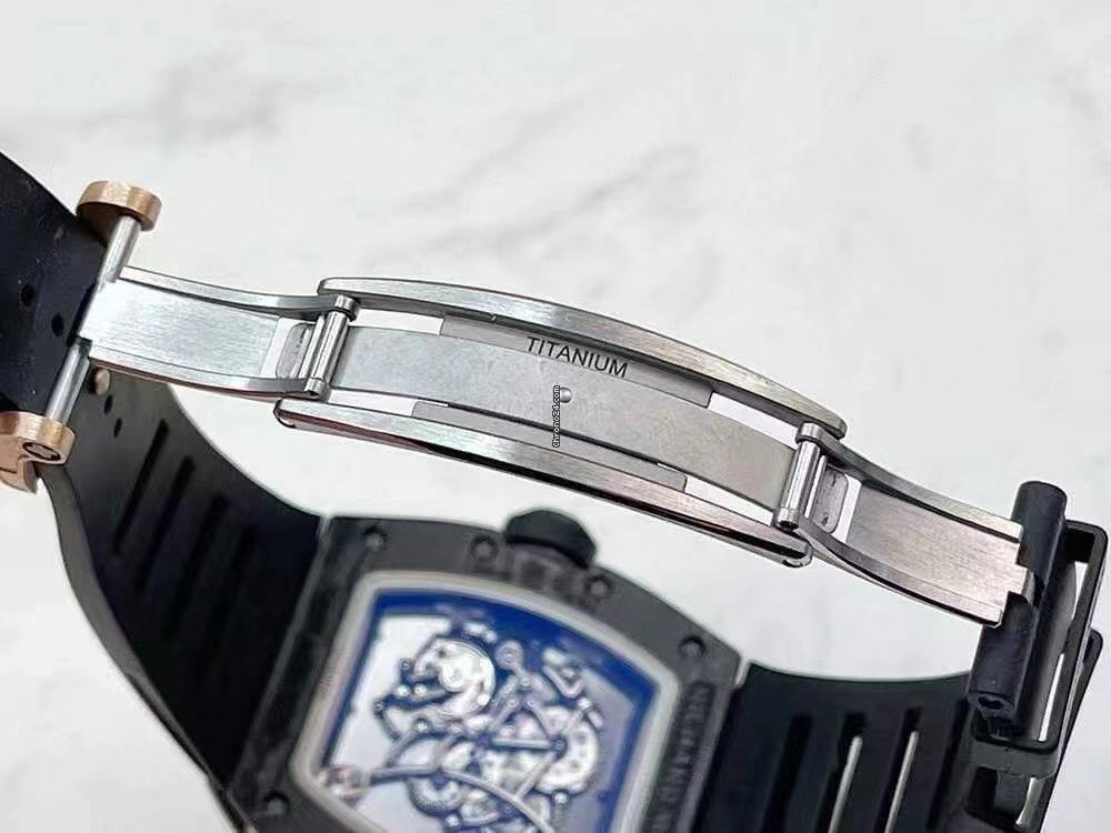 Richard Mille RM 055 Mens watch Unisex Automatic Carbon RM 055 Bubba Watson Ntpt Dark Legend Replica 6