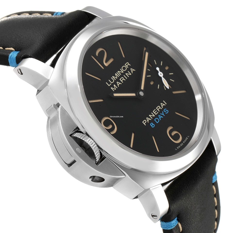 Panerai Luminor Marina 8 Days Mens watch Unisex Manual winding Steel PAM00796 Replica 6
