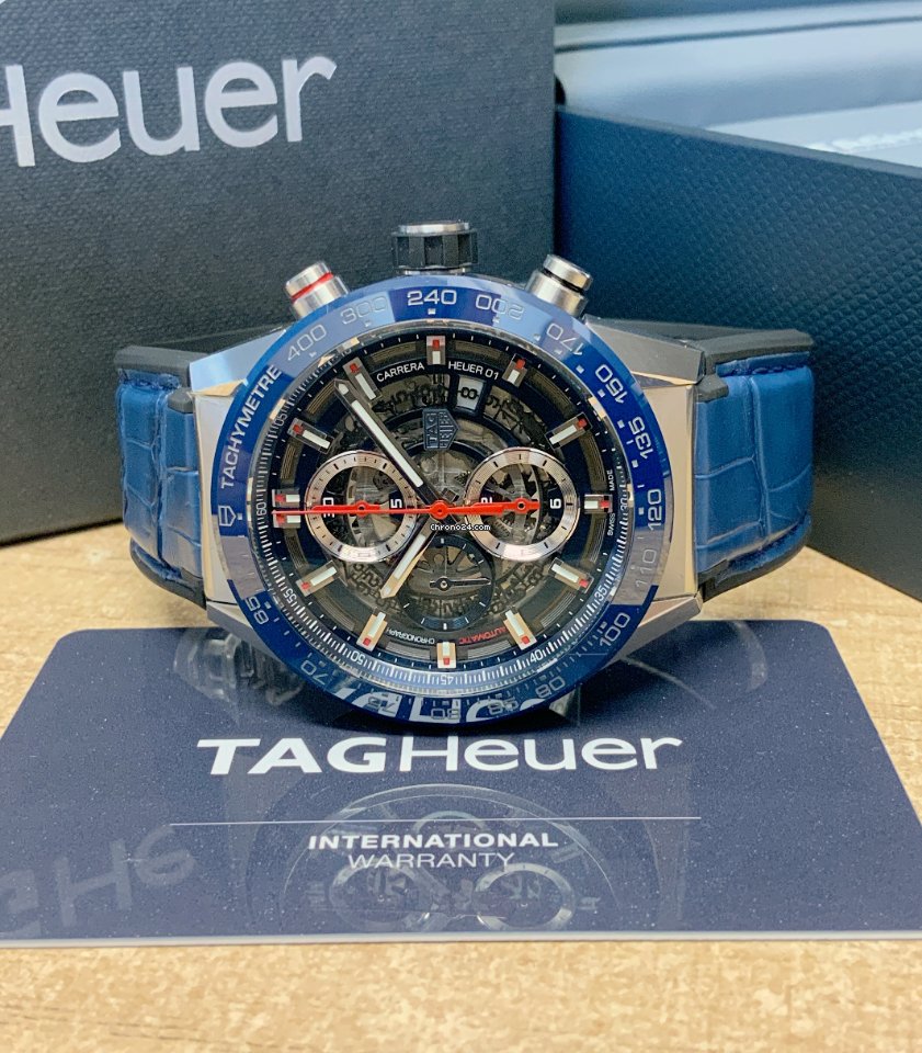 IMG_9081 TAG Heuer Carrera Calibre HEUER 01 Mens watch Unisex Automatic Steel CAR201T.FC6406 Replica 6