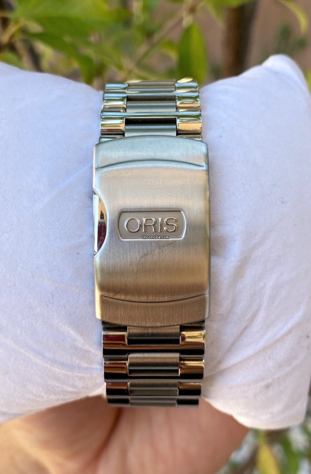 IMG_9081 Oris Chronoris Mens watch Unisex Automatic Steel 01 672 7564 4154-Set Replica 6