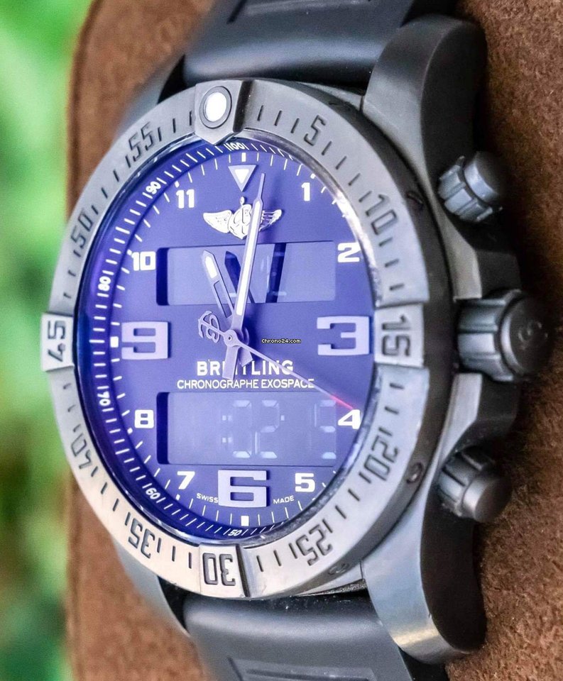 IMG_9081 Breitling Exospace B55 Connected Mens watch Unisex Quartz Titanium VB5510H1 BE45 Replica 6