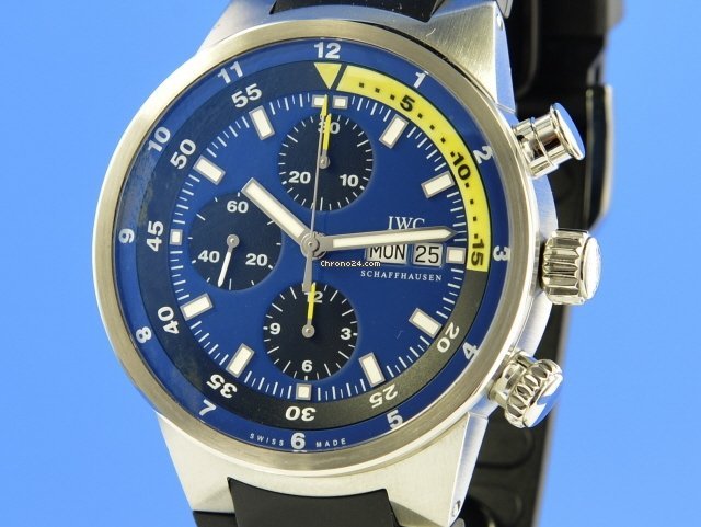 IMG_9081 IWC Aquatimer Chronograph Automatic Steel 378203 Replica 6