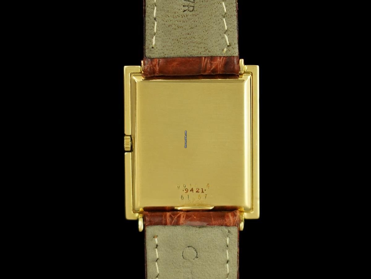 Cartier Mens watch Unisex Manual winding Yellow gold 7974 Replica 6