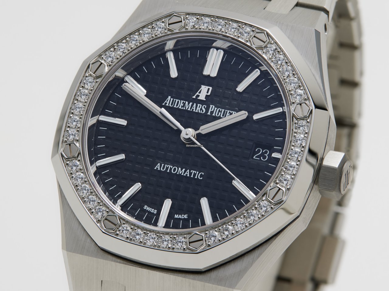 Audemars Piguet Royal Oak Lady Womens watch Automatic Steel 15451ST.ZZ.1256ST.01 Replica 6