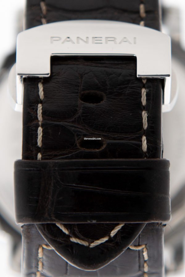 IMG_9081 Panerai Luminor Marina Mens watch Unisex Manual winding Steel PAM0003 Replica 6