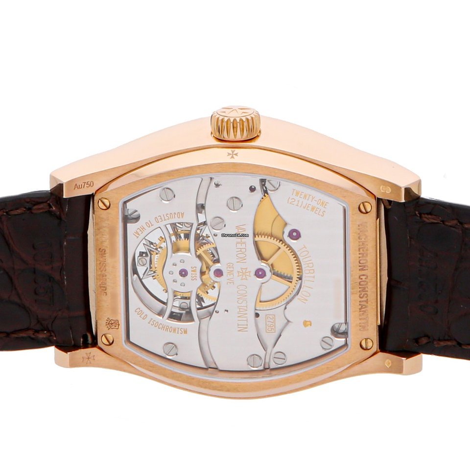 IMG_9081 Vacheron Constantin Malte Mens watch Unisex Manual winding Rose gold 30130 000R-9754 Replica 6