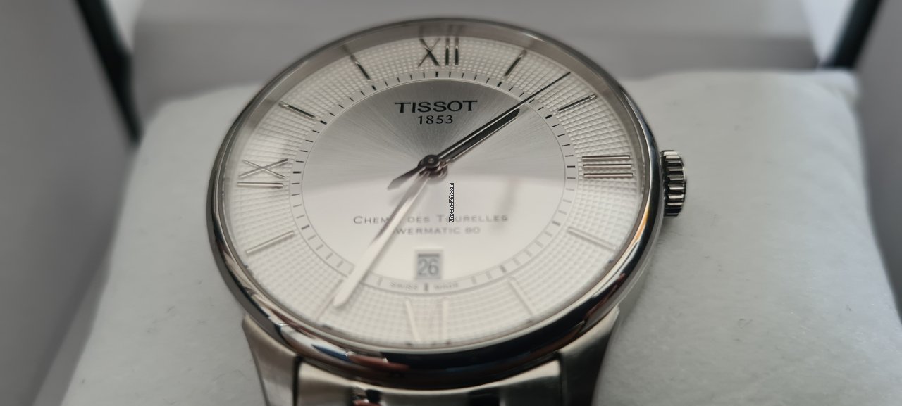 Tissot Chemin de Tourelles Mens watch Unisex Automatic Steel T0994071103800 Replica 6