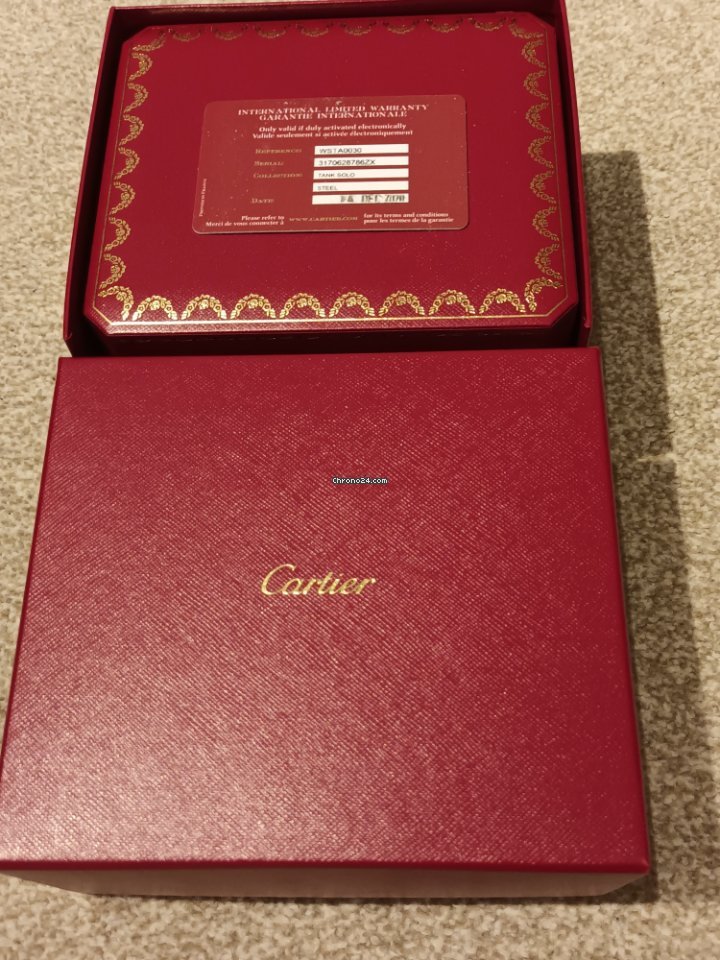 Cartier Tank Solo Womens watch Quartz Steel WSTA0030 Replica 6
