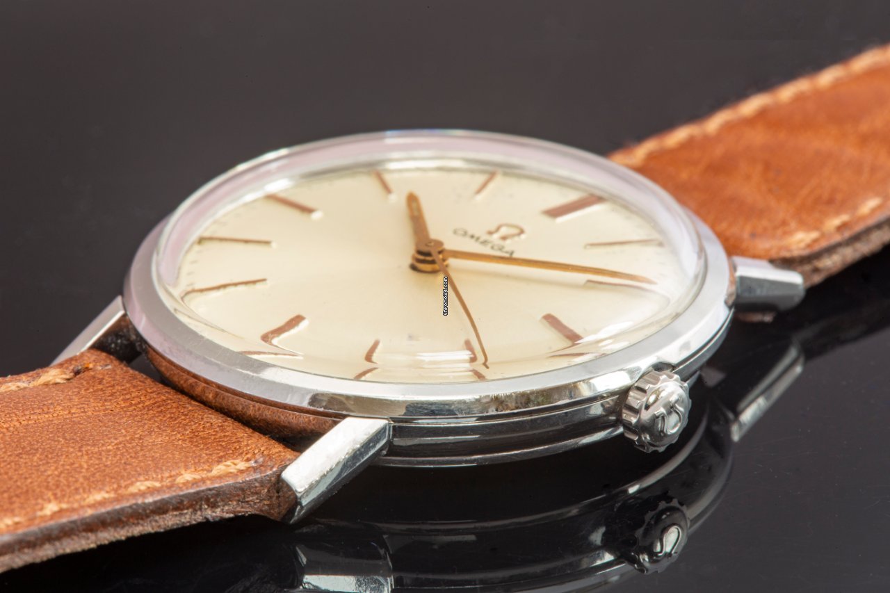 IMG_9081 Omega Geneve Mens watch Unisex Manual winding Steel 131.019 Replica 6