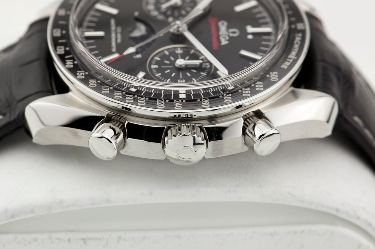 IMG_9081 Omega Speedmaster Professional Moonwatch Moonphase Mens watch Unisex Automatic Steel 304.33.44.52.01.001 Replica 6