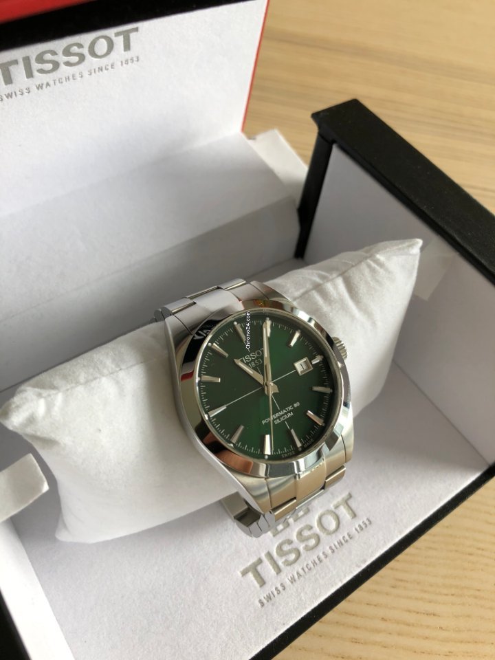 Tissot T-Classic Mens watch Unisex Automatic Steel T1274071109101 Replica 6