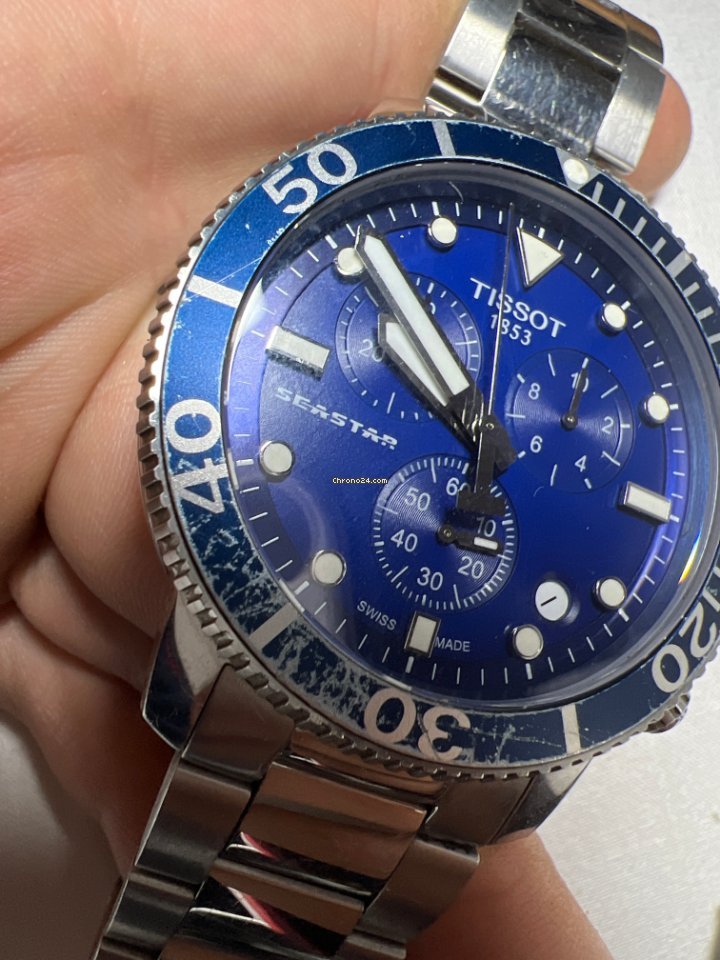 Tissot Seastar 1000 Mens watch Unisex Quartz Steel T120.417.11.041.00 Replica 6