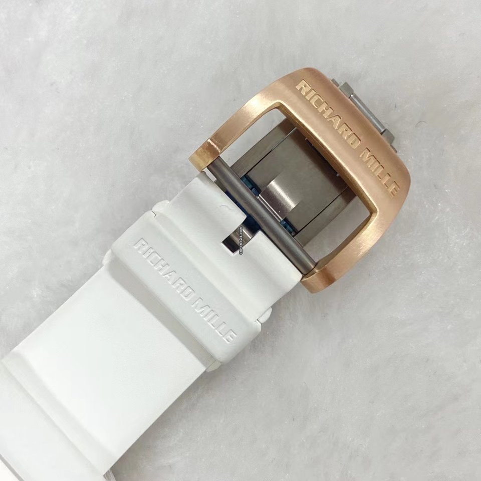Richard Mille Womens watch Automatic White gold Richard Mille RM037 White Gold Replica 6