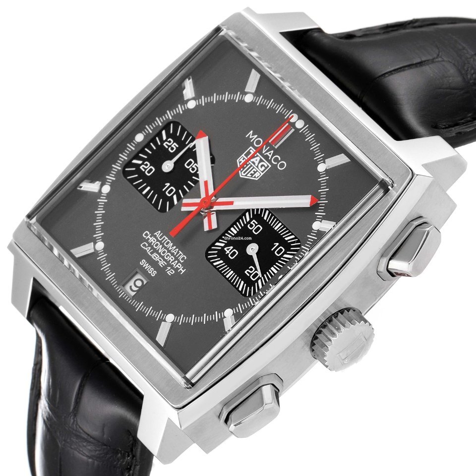 IMG_9081 TAG Heuer Monaco Mens watch Unisex Automatic Steel CAW211J.FC6476 Replica 6