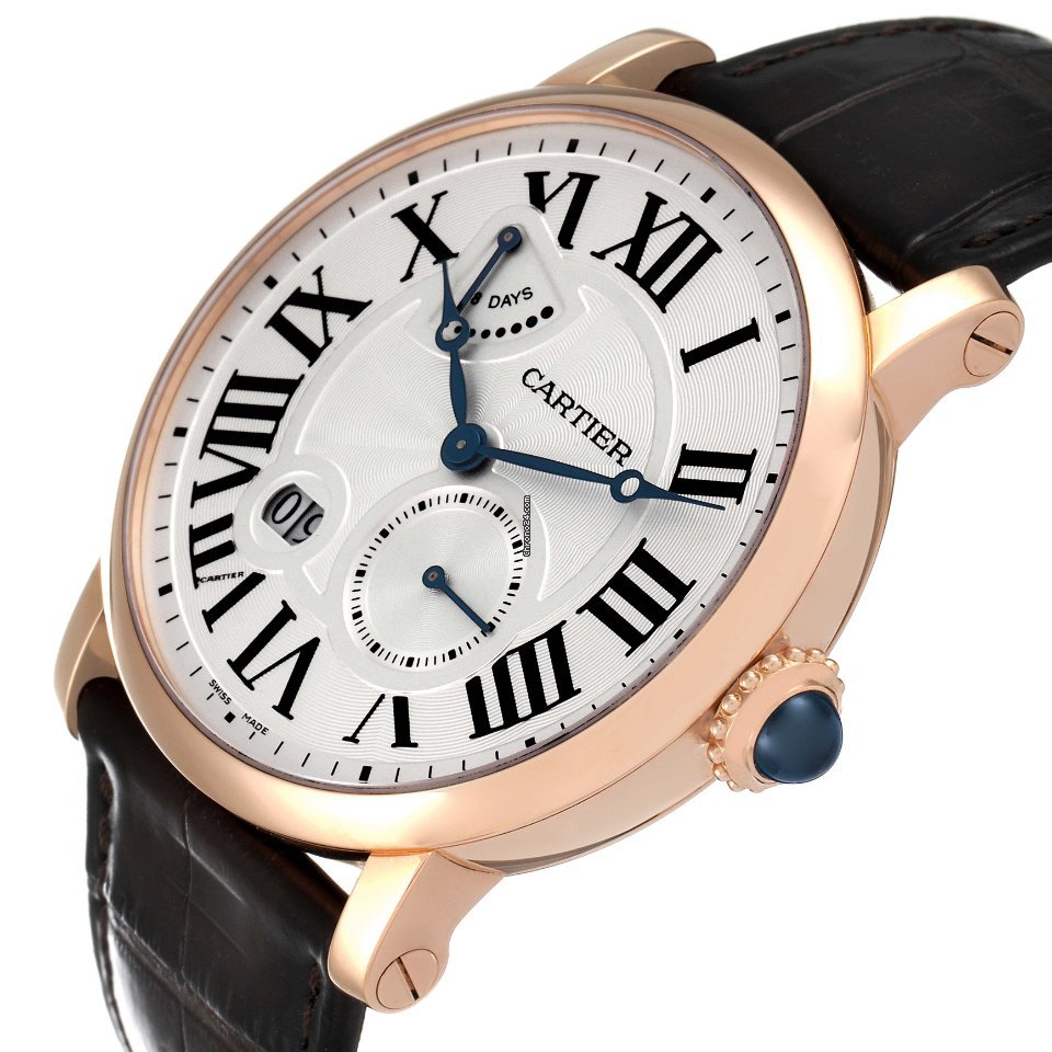 Cartier Rotonde de Cartier Mens watch Unisex Manual winding Rose gold W1556203 Replica 6