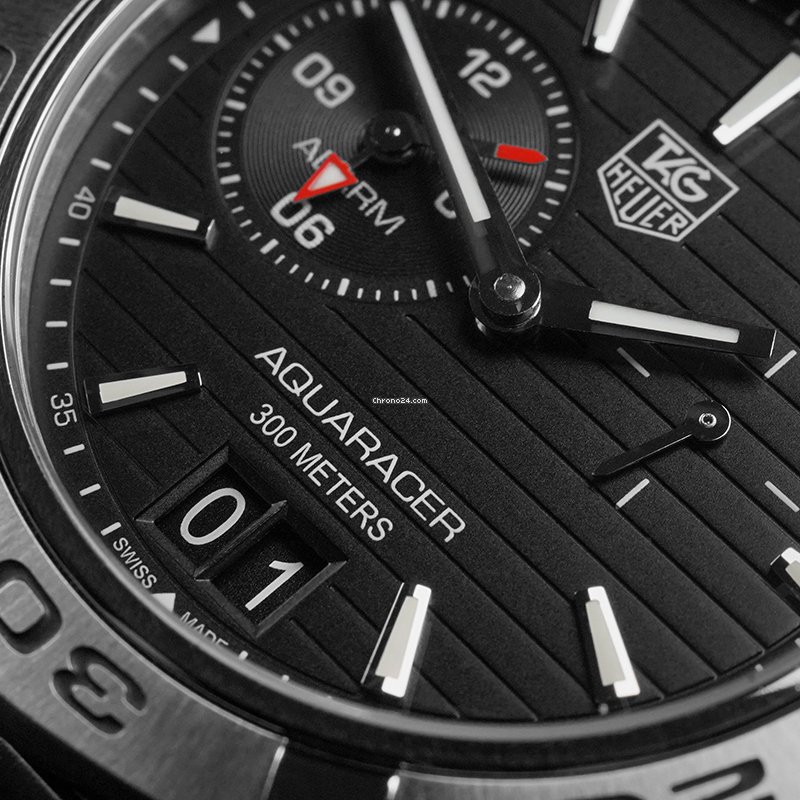 IMG_9081 TAG Heuer Aquaracer 300M Mens watch Unisex Steel WAP111Z.BA0831 Replica 6