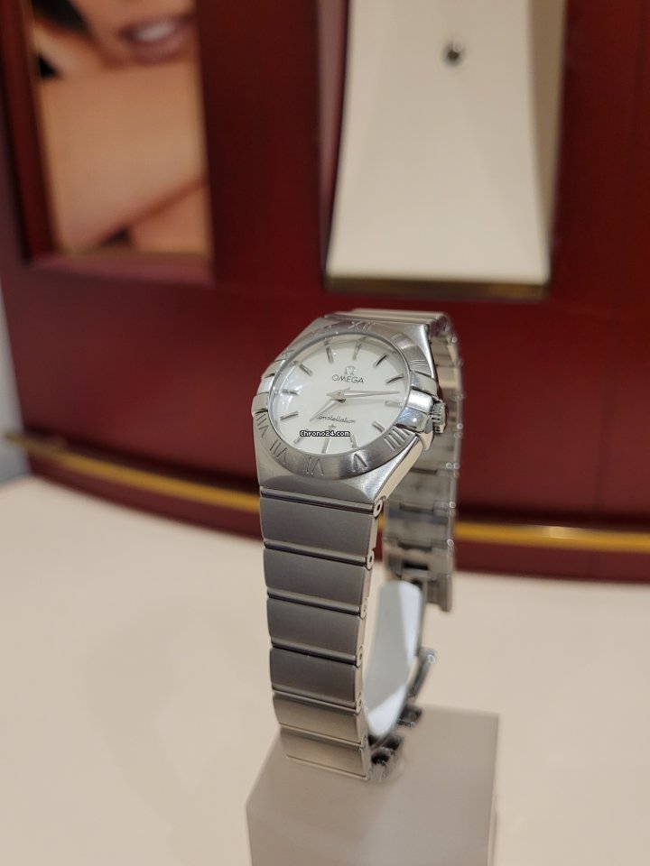 IMG_9081 Omega Constellation Quartz Womens watch Quartz Steel 123.10.27.60.05.001 Replica 6