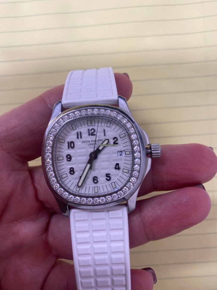 IMG_9081 Patek Philippe Aquanaut Womens watch Quartz Steel 4961A Replica 6