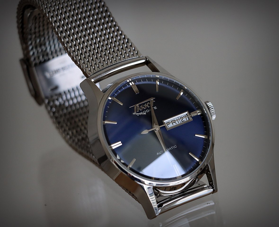 IMG_9081 Tissot Heritage Visodate Mens watch Unisex Automatic Steel T019.430.11.041.00 Replica 6