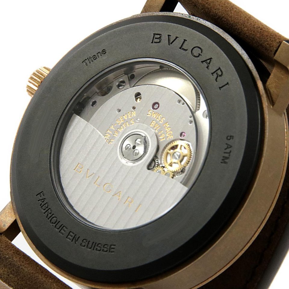 IMG_9081 Bulgari Bulgari Mens watch Unisex Automatic BB41B BB41BBSBLD MB Replica 6