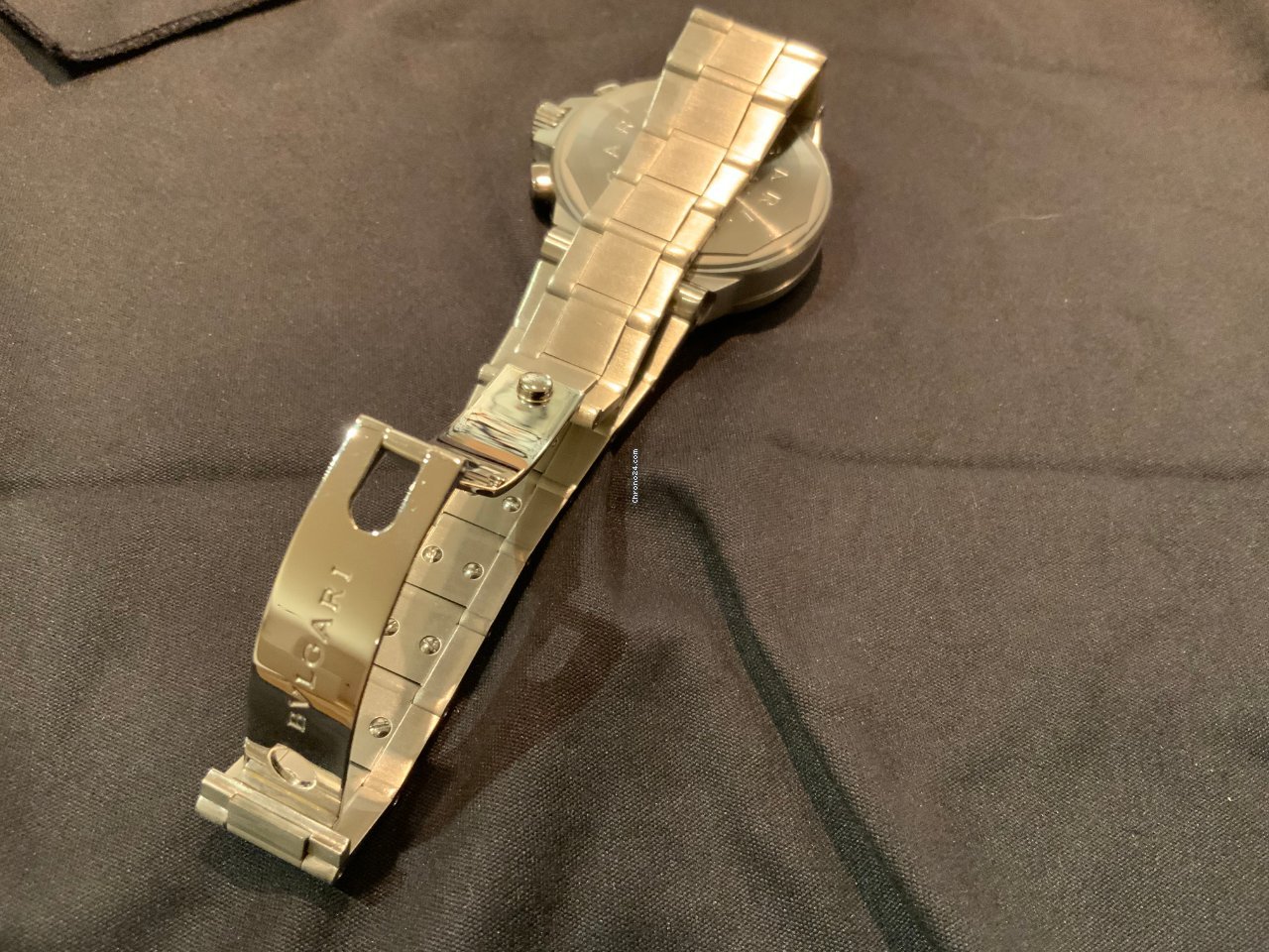 IMG_9081 Bulgari Diagono Mens watch Unisex Automatic Steel CH40SSDTA Replica 6