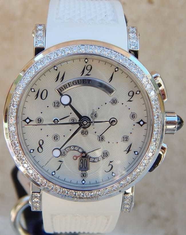 IMG_9081 Breguet Marine Womens watch Automatic White gold 8828BB-5D-586-DD00 Replica 6