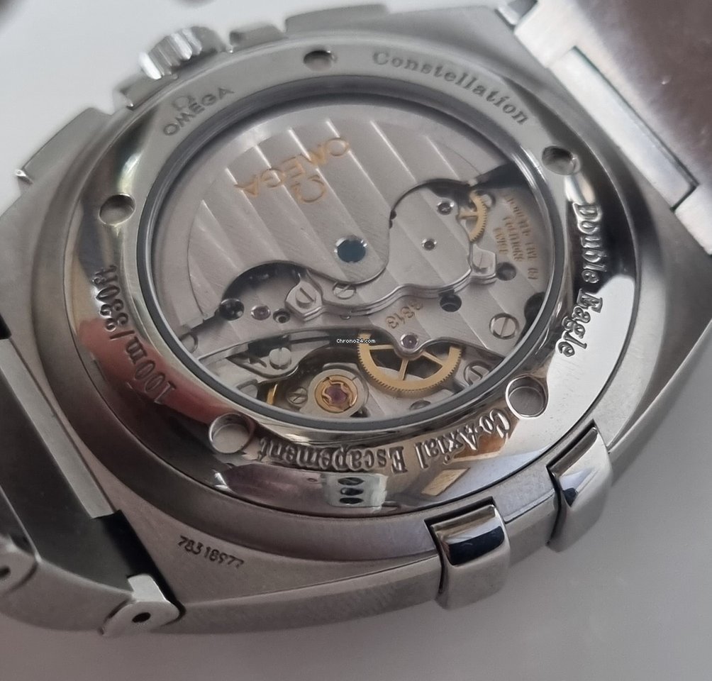 IMG_9081 Omega Constellation Double Eagle Mens watch Unisex Automatic Steel 1514.20.00 Replica 6
