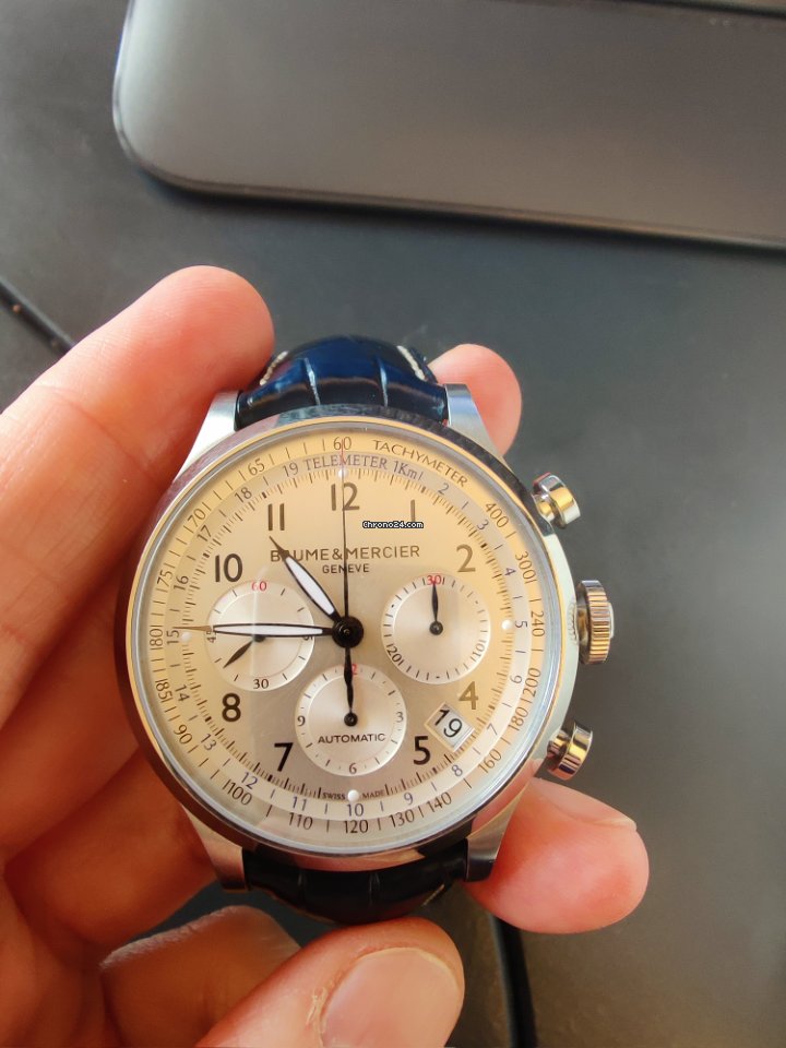 IMG_9081 Baume & Mercier Capeland Mens watch Unisex Automatic Steel M0A10063 Replica 6