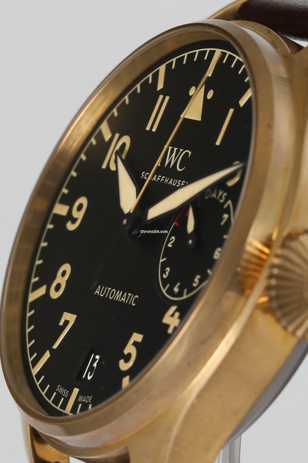 IMG_9081 IWC Big Pilot Mens watch Unisex Automatic Bronze IW501005 Replica 6