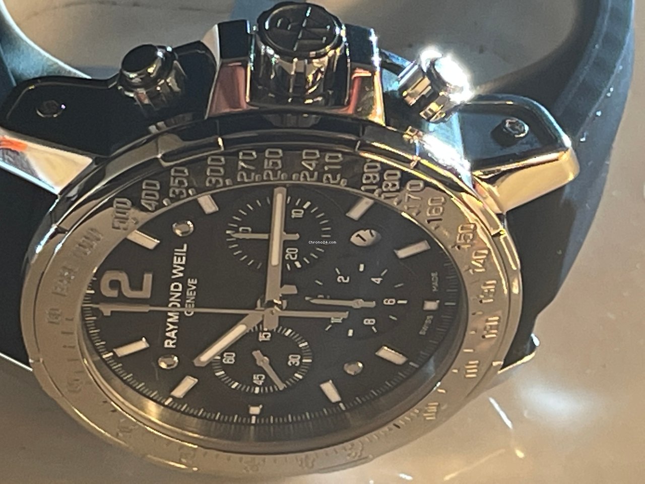 IMG_9081 Raymond Weil Nabucco Mens watch Unisex Automatic Steel 7800-SR1-05207 Replica 6