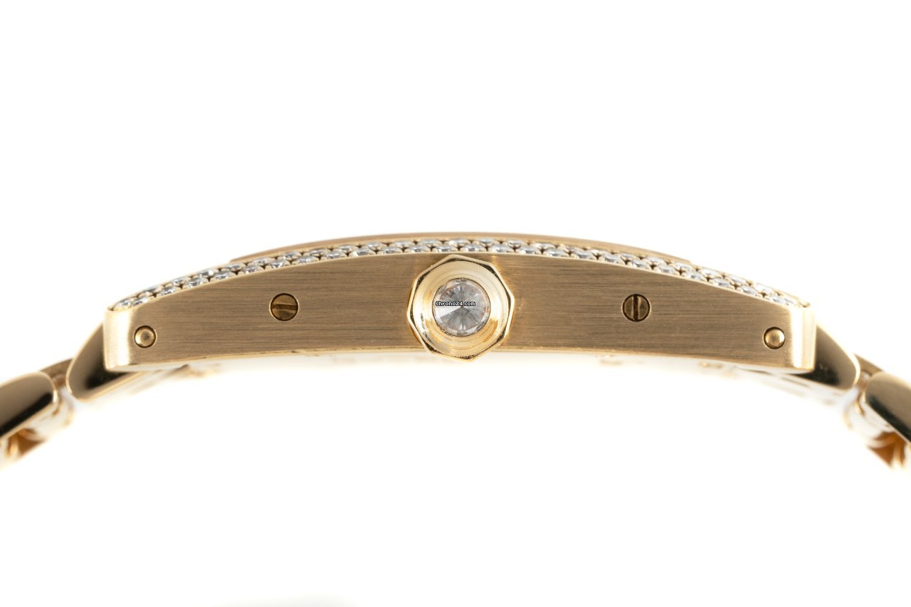 IMG_9081 Cartier Tank Americaine Womens watch Quartz Yellow gold 1711 1 Replica 6