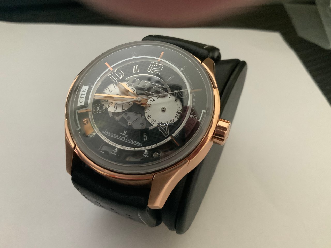 IMG_9081 Jaeger-LeCoultre AMVOX Mens watch Unisex Automatic Rose gold 192.2.25 Replica 6