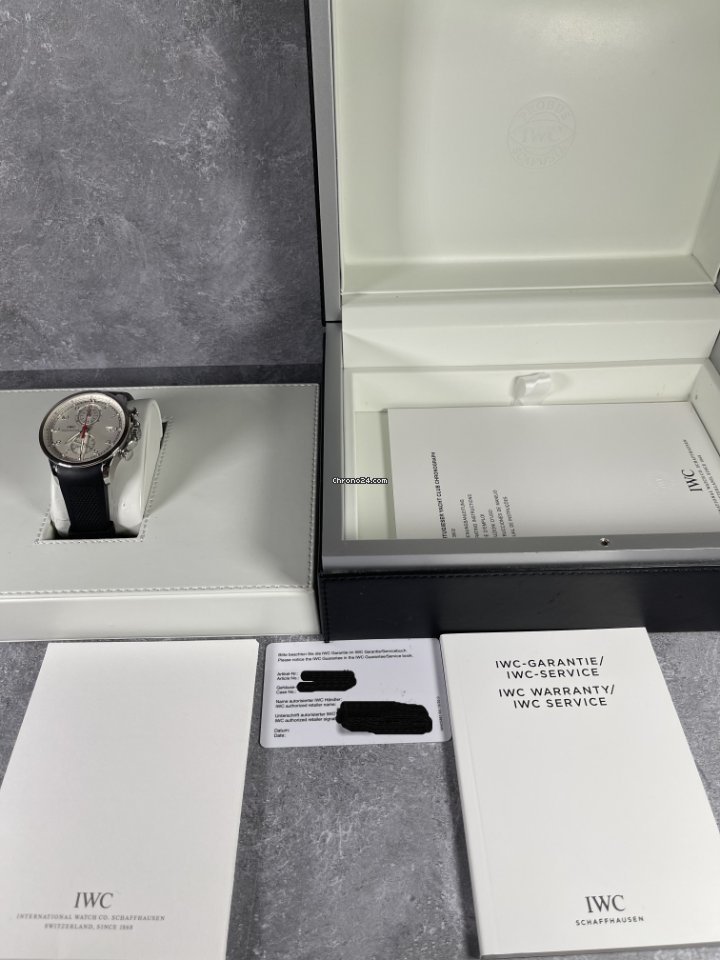 IWC Portuguese Yacht Club Chronograph Mens watch Unisex Automatic Steel IW390211 Replica 6
