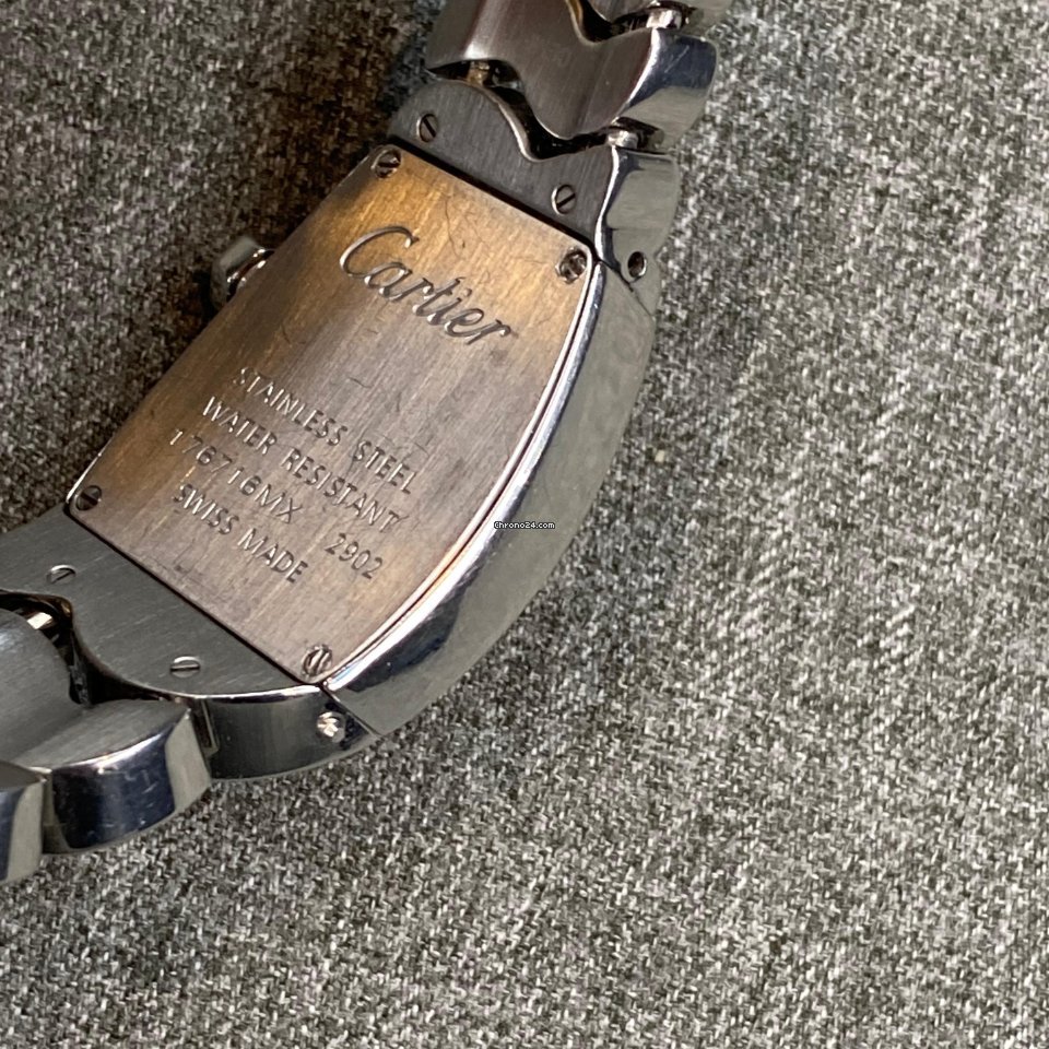 IMG_9081 Cartier La Dona de Cartier Womens watch Quartz Steel 2835 Replica 6